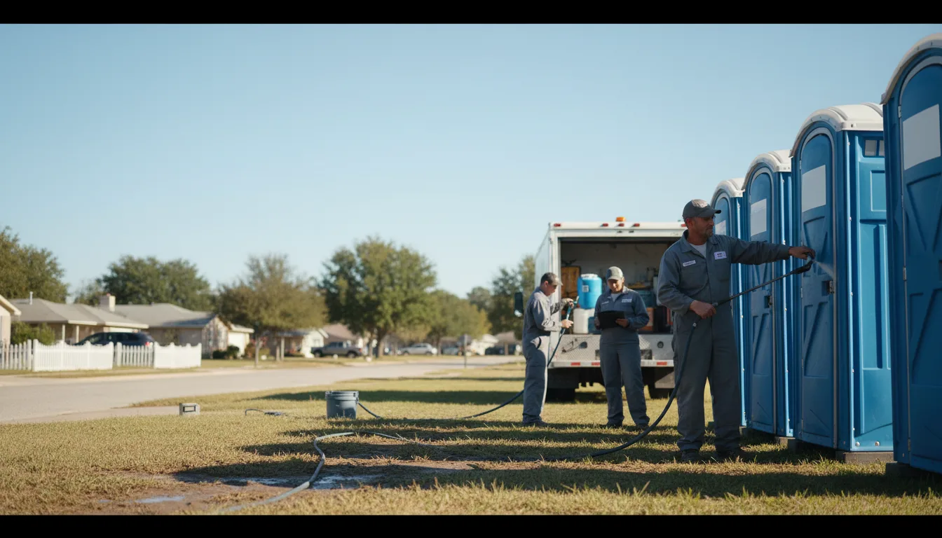 Long-Term Portable Toilet Rental in Stonefort, IL near me